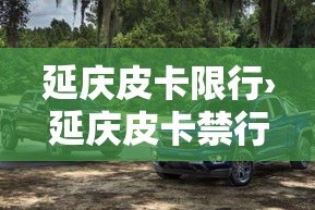 延庆皮卡限行›延庆皮卡禁行
