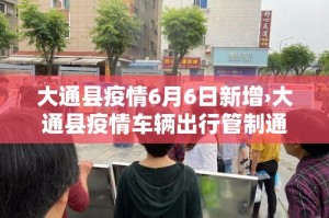 大通县疫情6月6日新增›大通县疫情车辆出行管制通知