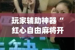 玩家辅助神器“红心自由麻将开挂器”(透视)其实确实有挂