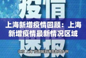 上海新增疫情回顾：上海新增疫情最新情况区域