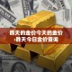 昨天的金价今天的金价›昨天今日金价查询