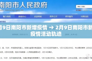 2月9日南阳市新增疫情 → 2月9日南阳市新增疫情活动轨迹