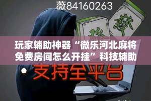玩家辅助神器“微乐河北麻将免费房间怎么开挂”科技辅助神器手机版