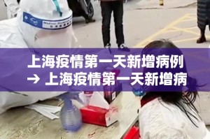 上海疫情第一天新增病例 → 上海疫情第一天新增病例多少