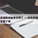 双流疫情新增加多少例了 → 双流疫情新增加多少例了啊