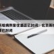 北京新增病例曾住酒店已封闭：北京新增病例所在楼已封闭