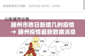 滕州市昨日新增几例疫情 → 滕州疫情最新数据消息