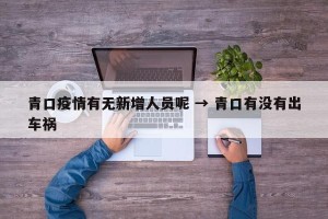 青口疫情有无新增人员呢 → 青口有没有出车祸