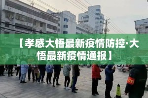 【孝感大悟最新疫情防控·大悟最新疫情通报】