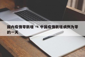 国内疫情零新增 → 中国疫情新增病例为零的一天