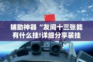 辅助神器“友间十三张能有什么挂!详细分享装挂步骤
