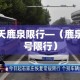 今天鹿泉限行—（鹿泉车号限行）
