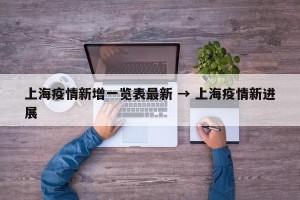 上海疫情新增一览表最新 → 上海疫情新进展
