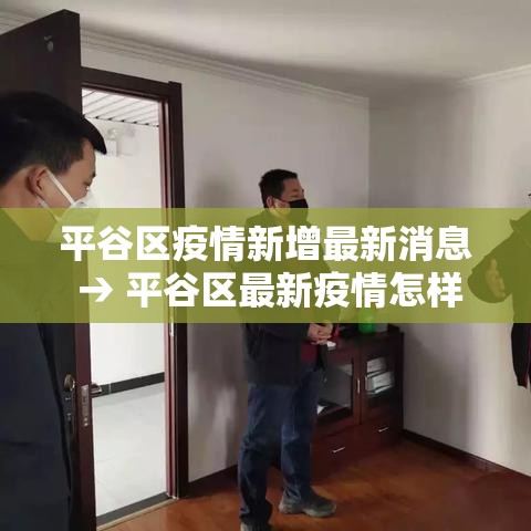 平谷区疫情新增最新消息 → 平谷区最新疫情怎样?