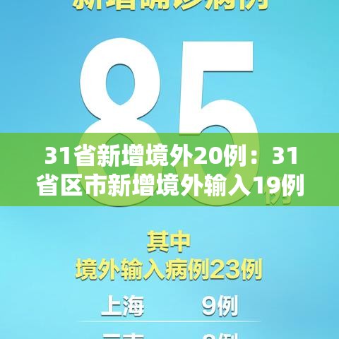 31省新增境外20例：31省区市新增境外输入19例