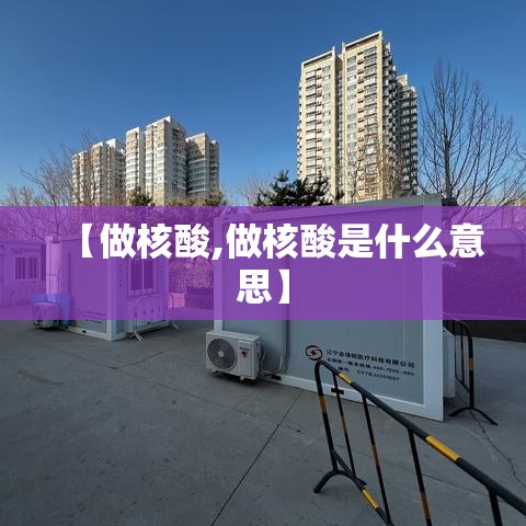 【做核酸,做核酸是什么意思】