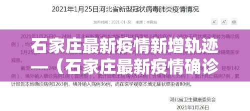 石家庄最新疫情新增轨迹—(石家庄最新疫情确诊病例) 石家庄最新疫情新增轨迹—(石家庄最新疫情确诊病例)