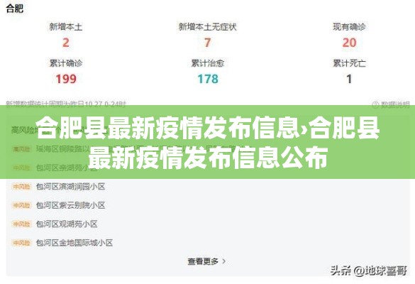 合肥县最新疫情发布信息›合肥县最新疫情发布信息公布