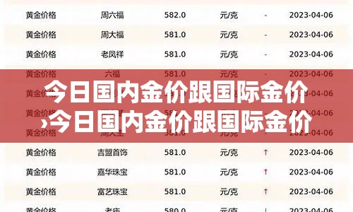 今日国内金价跟国际金价›今日国内金价跟国际金价的区别