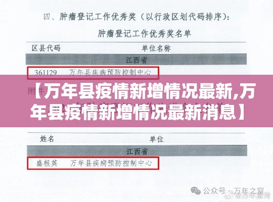 【万年县疫情新增情况最新,万年县疫情新增情况最新消息】