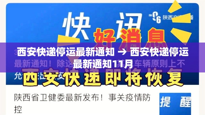 西安快递停运最新通知 → 西安快递停运最新通知11月 西安快递停运最新通知 → 西安快递停运最新通知11月