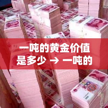 一吨的黄金价值是多少 → 一吨的黄金价值是多少人民币