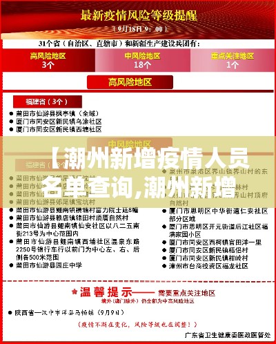 【潮州新增疫情人员名单查询,潮州新增3例新型肺炎】