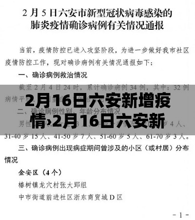 2月16日六安新增疫情›2月16日六安新增疫情病例 2月16日六安新增疫情›2月16日六安新增疫情病例