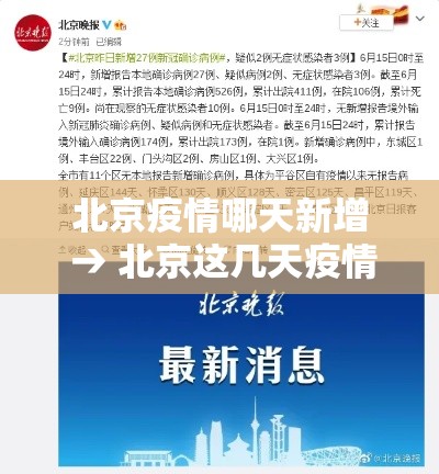 北京疫情哪天新增 → 北京这几天疫情新增人数 北京疫情哪天新增 → 北京这几天疫情新增人数