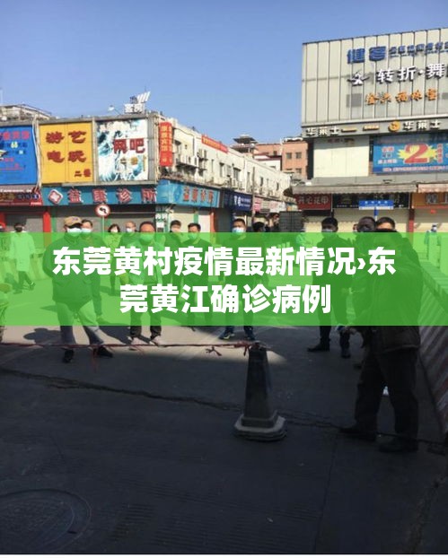 东莞黄村疫情最新情况›东莞黄江确诊病例