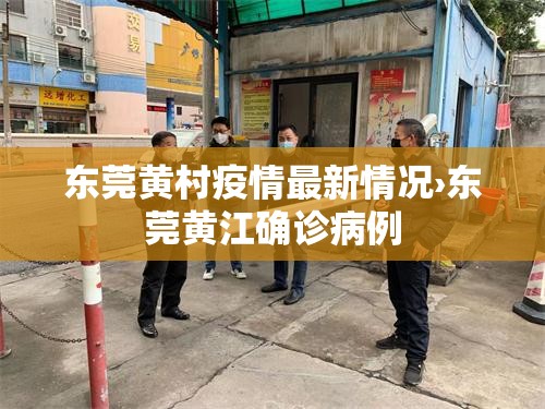 东莞黄村疫情最新情况›东莞黄江确诊病例
