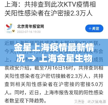 金星上海疫情最新情况 → 上海金星生物科技有限公司 金星上海疫情最新情况 → 上海金星生物科技有限公司