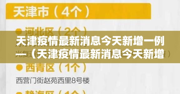 天津疫情最新消息今天新增一例—(天津疫情最新消息今天新增一例病例) 天津疫情最新消息今天新增一例—(天津疫情最新消息今天新增一例病例)