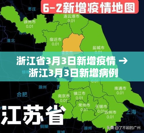 浙江省3月3日新增疫情 → 浙江3月3日新增病例