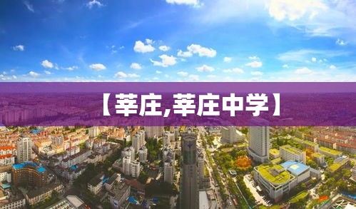 【莘庄,莘庄中学】