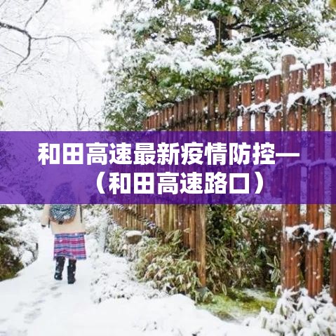 和田高速最新疫情防控—（和田高速路口）