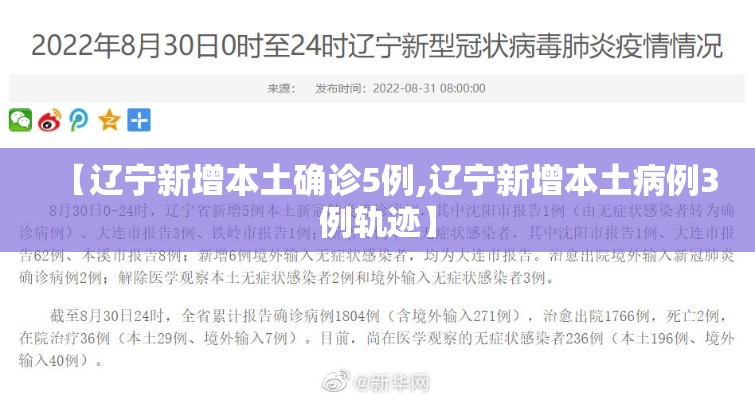 【辽宁新增本土确诊5例,辽宁新增本土病例3例轨迹】 【辽宁新增本土确诊5例,辽宁新增本土病例3例轨迹】