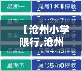 【沧州小学限行,沧州限行怎样处罚】