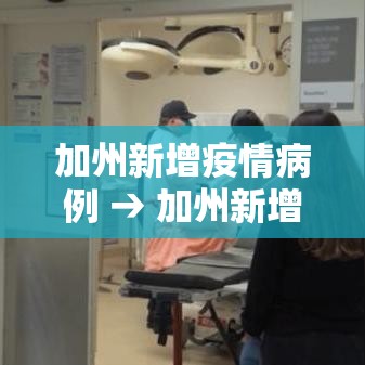 加州新增疫情病例 → 加州新增疫情病例行动轨迹
