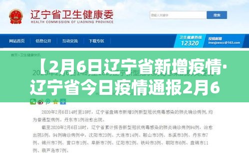 【2月6日辽宁省新增疫情·辽宁省今日疫情通报2月6日】 【2月6日辽宁省新增疫情·辽宁省今日疫情通报2月6日】