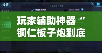 玩家辅助神器“铜仁板子炮到底有没有挂	”科技辅助神器手机版