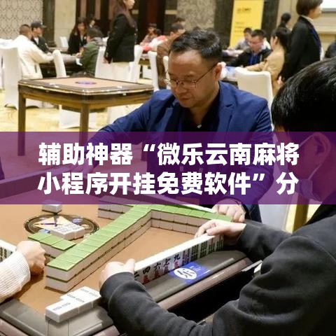辅助神器“微乐云南麻将小程序开挂免费软件”分享用挂教程