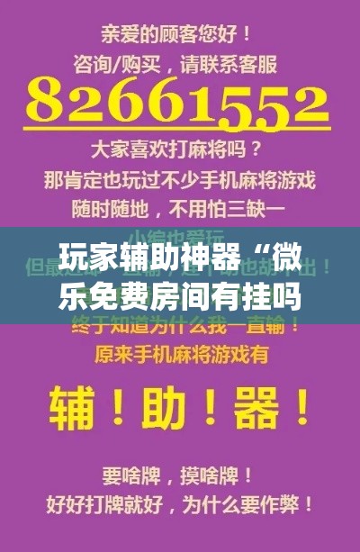 玩家辅助神器“微乐免费房间有挂吗	”(作弊)辅助透视教程