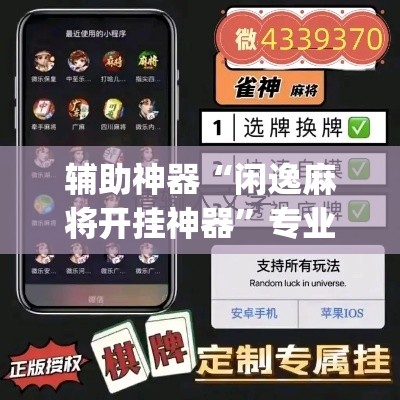辅助神器“闲逸麻将开挂神器	”专业师傅带你一起了解(确实有挂