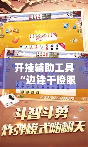 开挂辅助工具“边锋干瞪眼可以开挂吗”科技辅助神器手机版