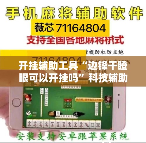 开挂辅助工具“边锋干瞪眼可以开挂吗	”科技辅助神器手机版