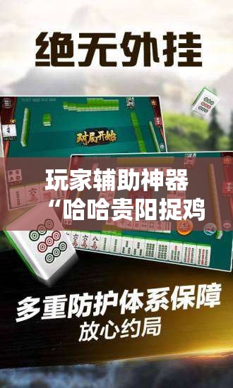 玩家辅助神器“哈哈贵阳捉鸡麻将助赢神器”科技辅助神器手机版