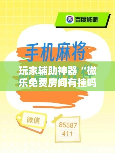 玩家辅助神器“微乐免费房间有挂吗”科技辅助神器手机版