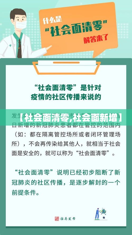 【社会面清零,社会面新增】