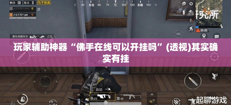 玩家辅助神器“佛手在线可以开挂吗”(透视)其实确实有挂